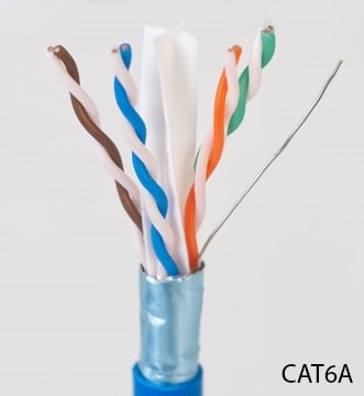 کابل شبکه CAT6A /